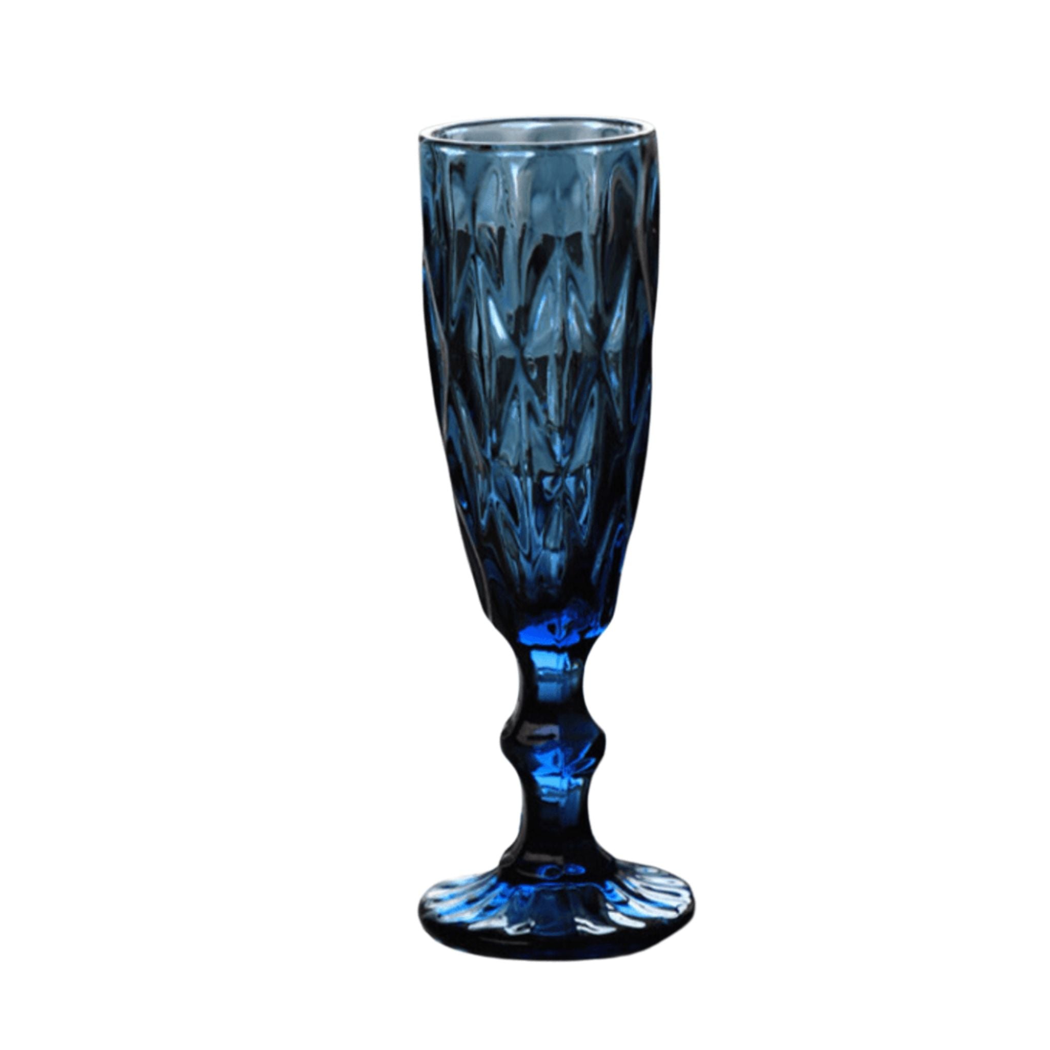 Verres à Jus de Couleur Bleue - Modèle 1 | Fiolla Home - Fiolla Home